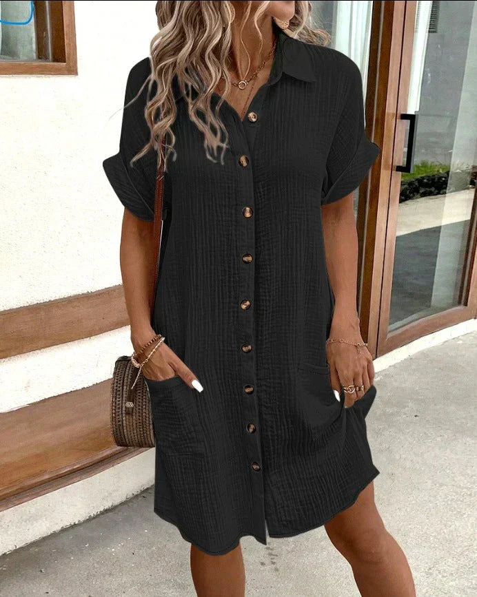BEATRIZE – Lässiges Polo-Kleid