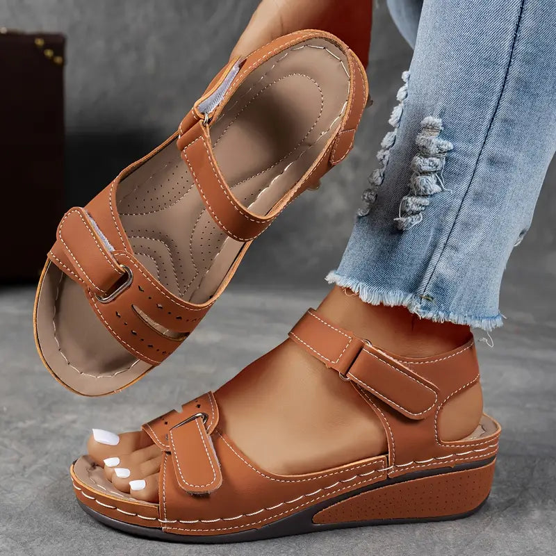 Veera™ orthopädische Sandalen mit Keilabsatz