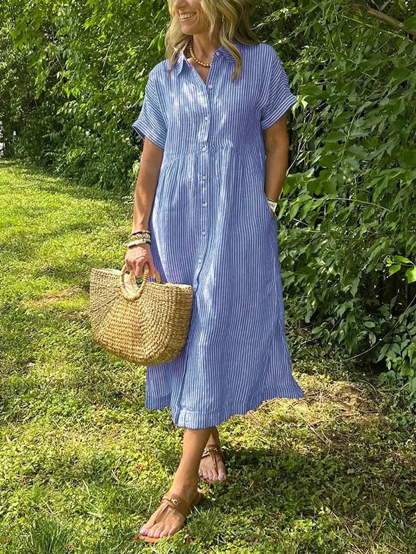 VITTORIA – Hemdkleid Elegant Lässig