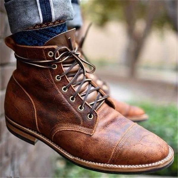XANDOR I RETRO LEDER STIEFEL