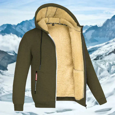 Gilben - Winterjacke für Männer mit Kapuze und Fleece-Futter