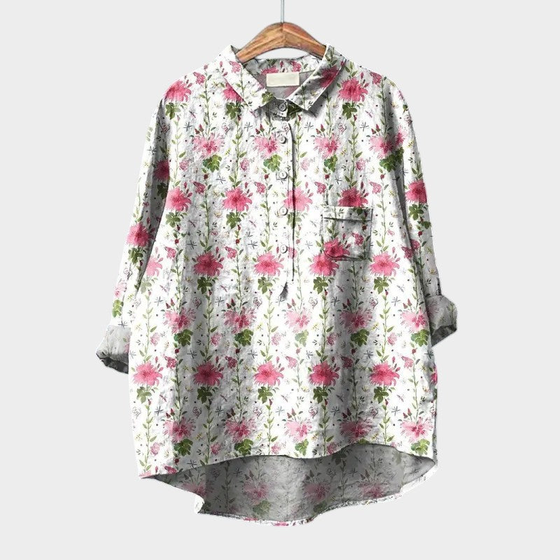 Madieke | Premium Bluse mit floralen Mustern