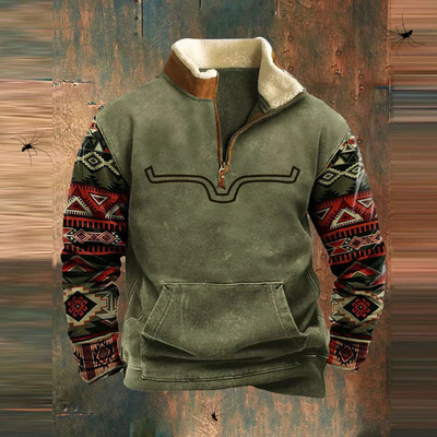 Daniel™ | Bequemer Quarter-Zip-Pullover