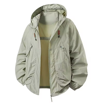 Carter | Wasserdichte Outdoor-Windjacke mit verstellbarer Kapuze