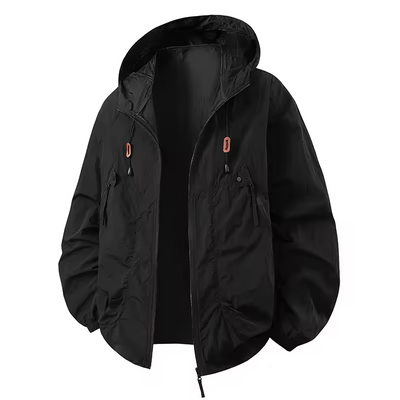 Carter | Wasserdichte Outdoor-Windjacke mit verstellbarer Kapuze