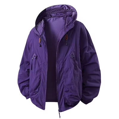 Carter | Wasserdichte Outdoor-Windjacke mit verstellbarer Kapuze