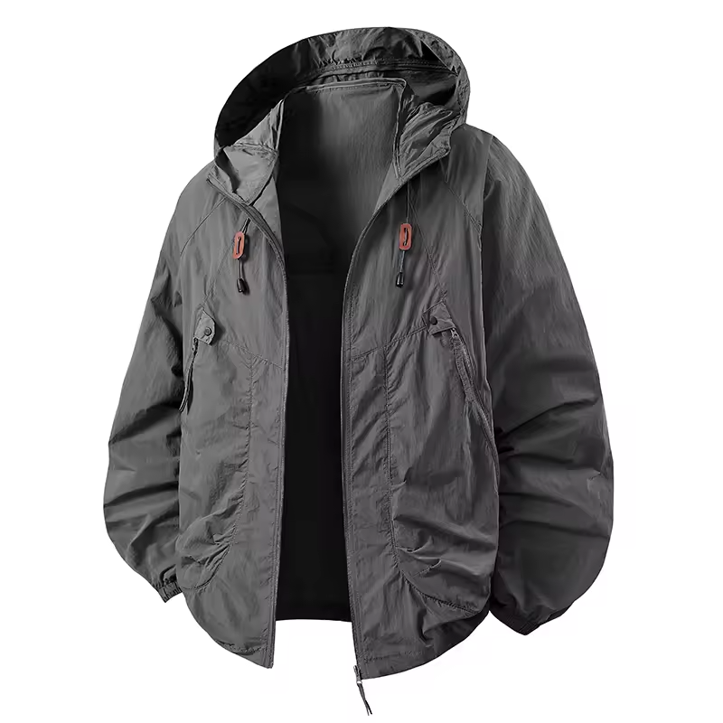Carter | Wasserdichte Outdoor-Windjacke mit verstellbarer Kapuze