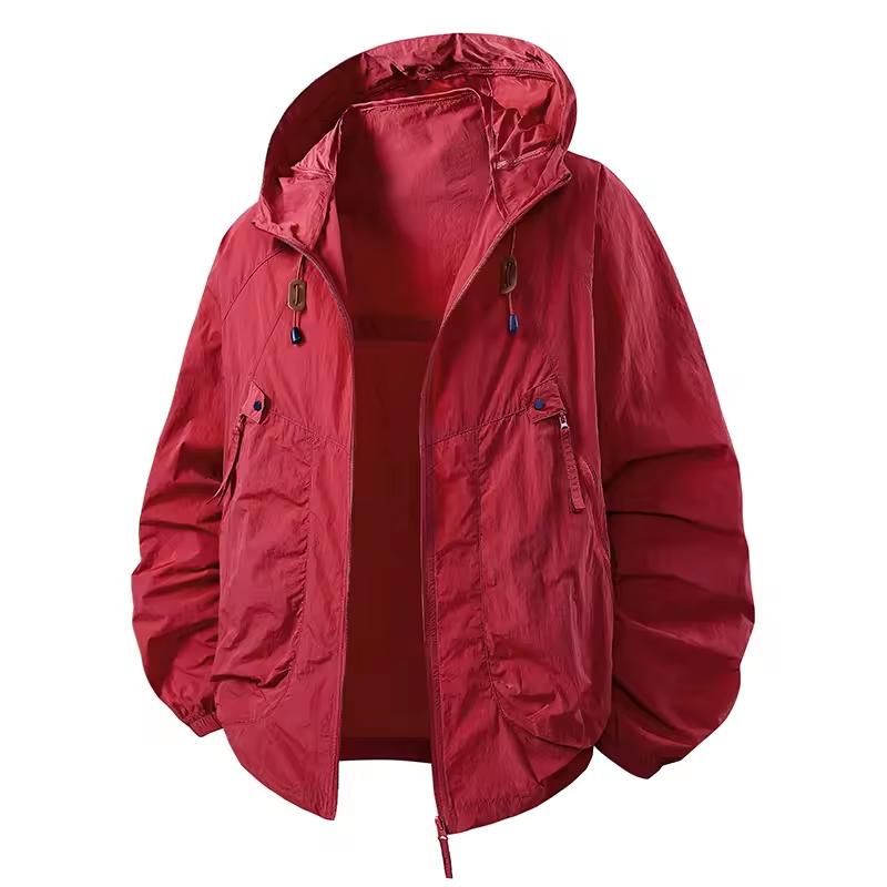 Carter | Wasserdichte Outdoor-Windjacke mit verstellbarer Kapuze
