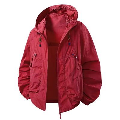 Carter | Wasserdichte Outdoor-Windjacke mit verstellbarer Kapuze
