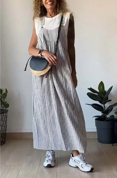 ALICE – Lässiger Jumpsuit mit Streifenmuster