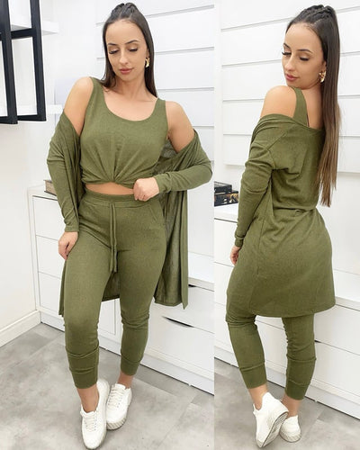 Maja - Elegantes Tricolore-Ensemble für Damen