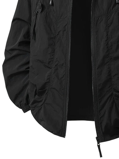 Carter | Wasserdichte Outdoor-Windjacke mit verstellbarer Kapuze