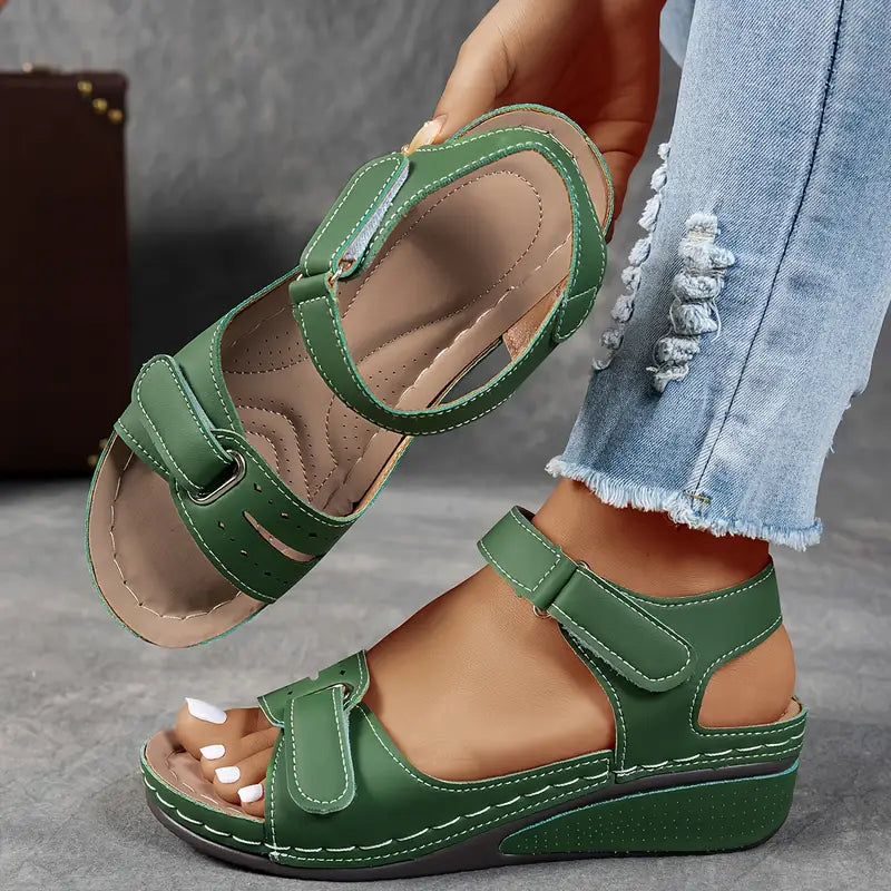 Veera™ orthopädische Sandalen mit Keilabsatz
