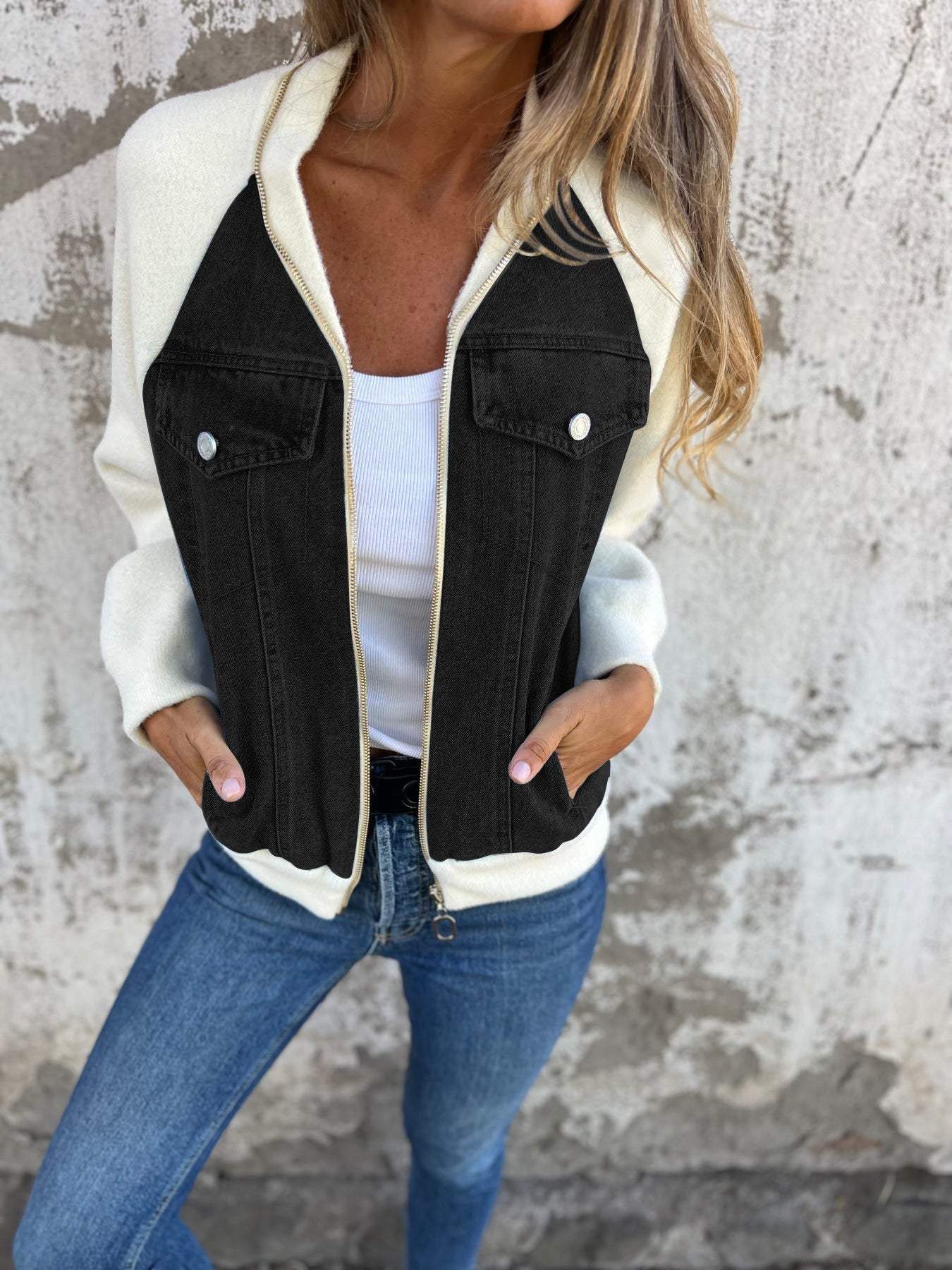 Zoe | Stilvolle Jeansjacke