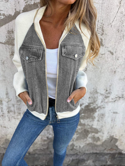 Zoe | Stilvolle Jeansjacke