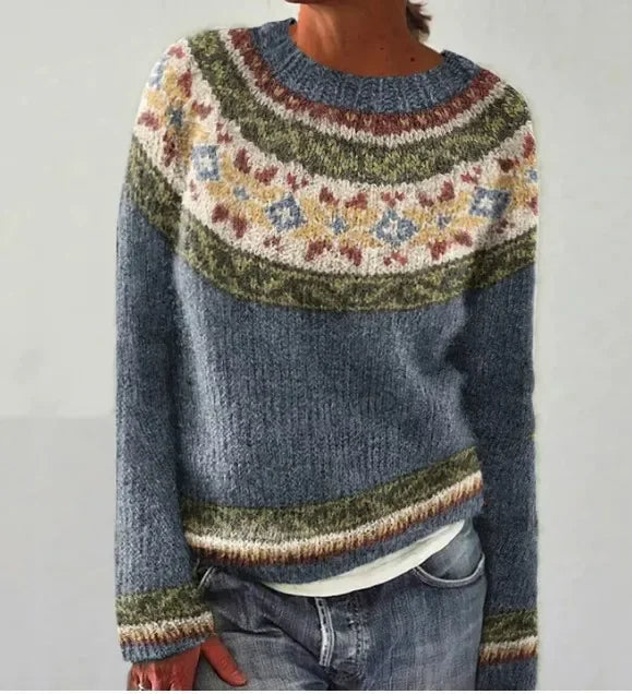 Freya ♡ Retro-Pullover für den Herbst