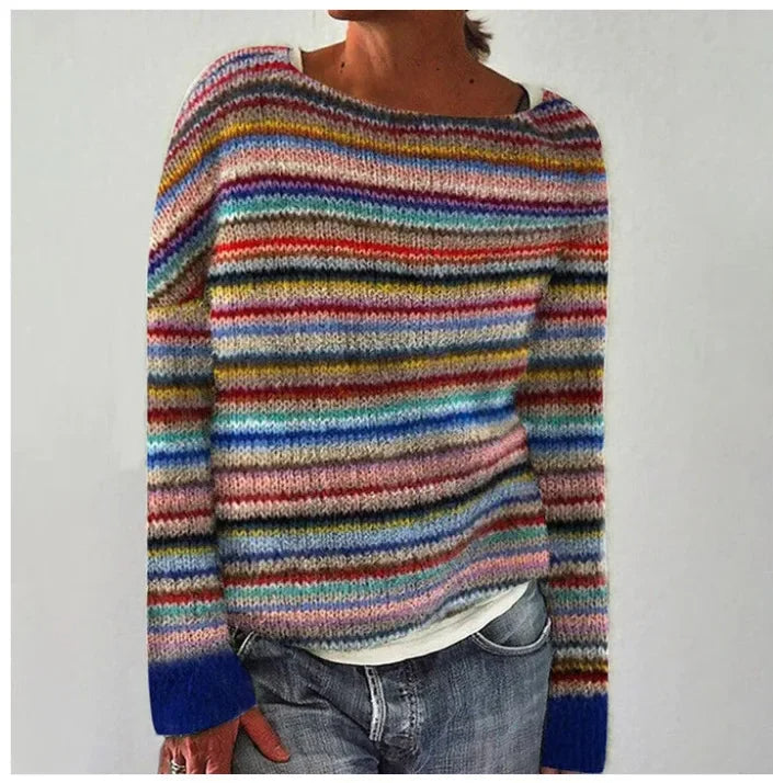Alina ♡ Retro Pullover Herbst