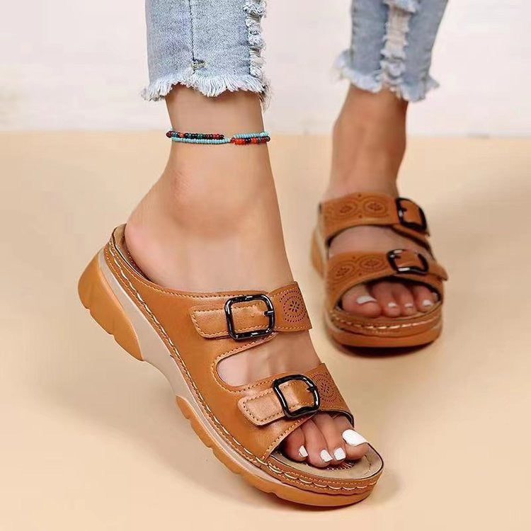 Viola™ orthopädische Sandalen mit Keilabsatz