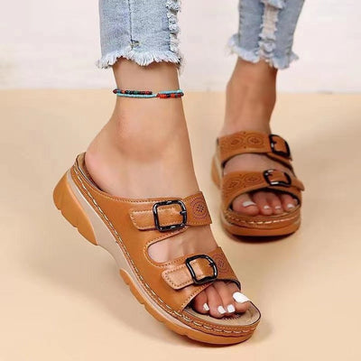 Viola™ orthopädische Sandalen mit Keilabsatz