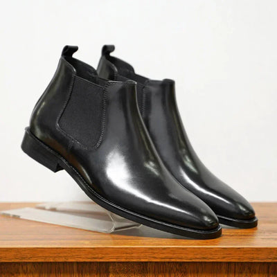 Blake™ | Elegante Chelsea-Stiefel aus feinem Leder