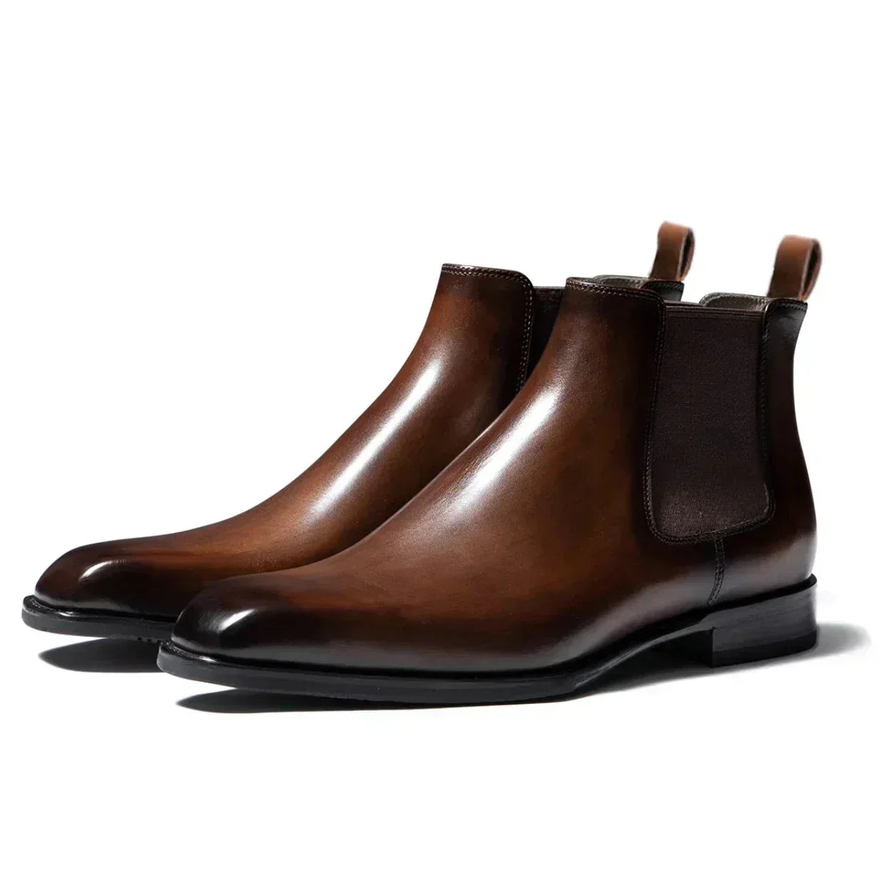 Blake™ | Elegante Chelsea-Stiefel aus feinem Leder