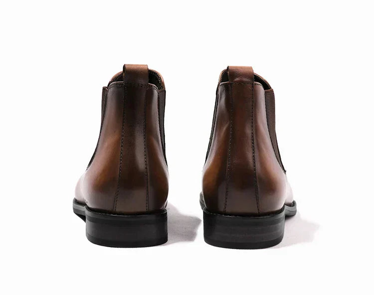 Blake™ | Elegante Chelsea-Stiefel aus feinem Leder