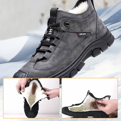 David™ – Sneakers für Herren mit Futter aus Kunstfell für den Winter