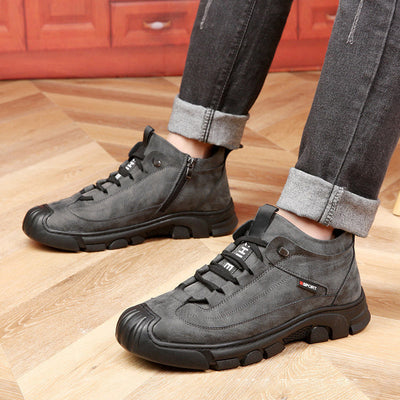 David™ – Sneakers für Herren mit Futter aus Kunstfell für den Winter