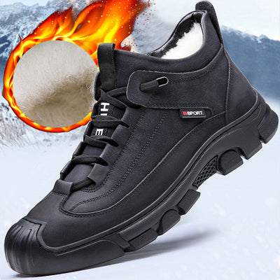 David™ – Sneakers für Herren mit Futter aus Kunstfell für den Winter