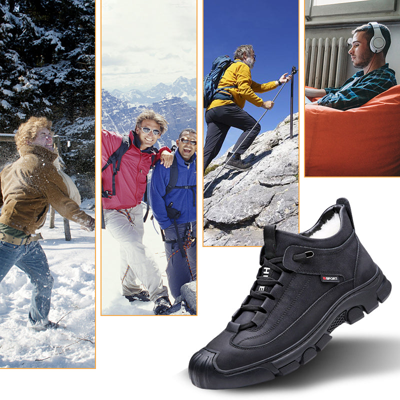 David™ – Sneakers für Herren mit Futter aus Kunstfell für den Winter