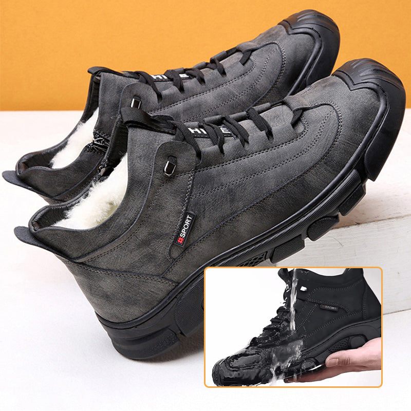 David™ – Sneakers für Herren mit Futter aus Kunstfell für den Winter