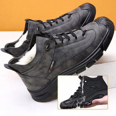 David™ – Sneakers für Herren mit Futter aus Kunstfell für den Winter