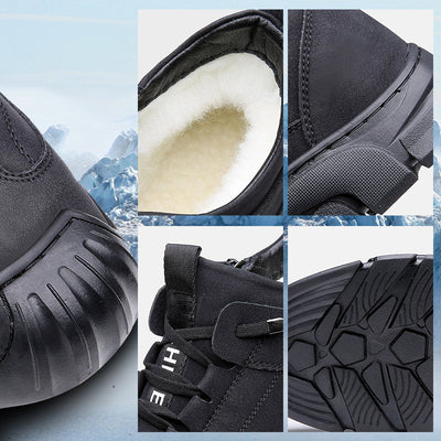 David™ – Sneakers für Herren mit Futter aus Kunstfell für den Winter