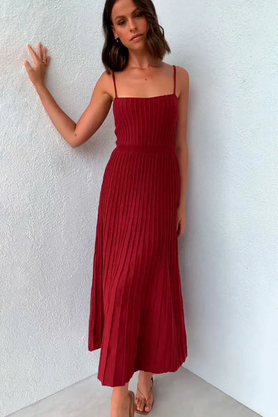 Marina - Langes farbiges Kleid