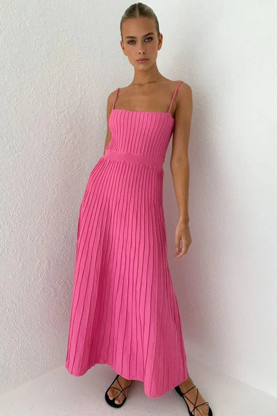 Marina - Langes farbiges Kleid