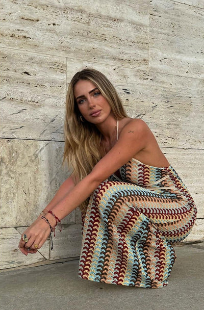 Cancún - Langes Häkelkleid